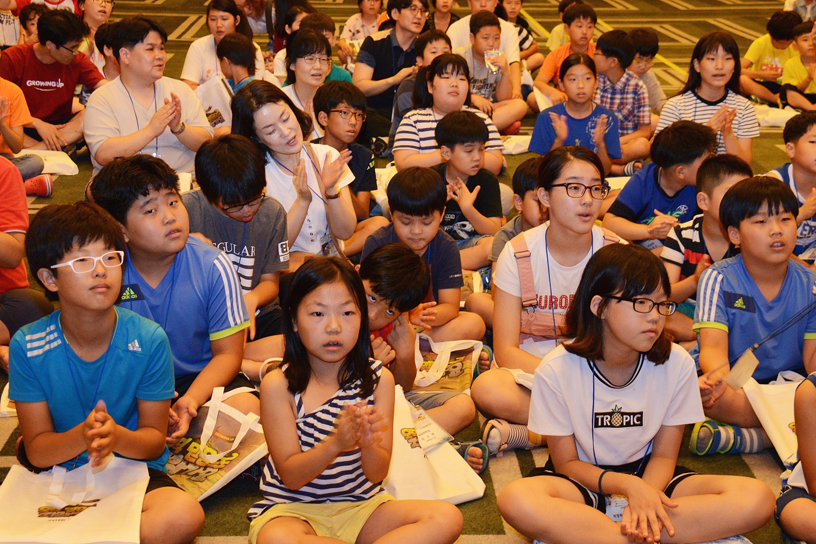 ▲ 지난해 7월 열린 전국주일학교연합회 어린이영성캠프