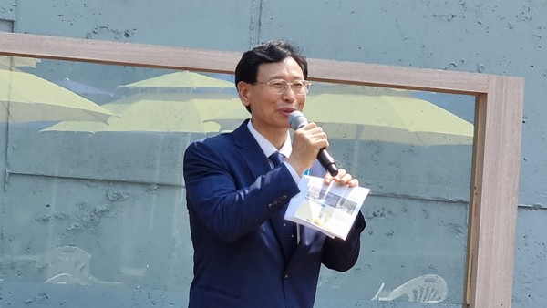강성락 신안산대학교 총장 (사진 제공 : 우크라이나 지원 공동대책위원회)